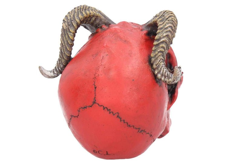 Red Demon Skull - JP's Horror