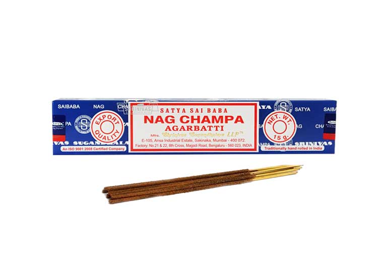 Satya Nag Champa Incense – 15 Gram Pack - JP's Horror