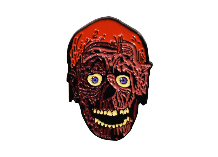 Pumpkin Mask – Halloween III Enamel Pin - JP's Horror
