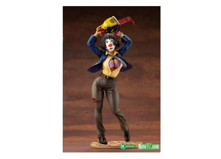 The Texas Chainsaw Massacre Leatherface Chainsaw Dance Bishoujo Statue - JP's Horror