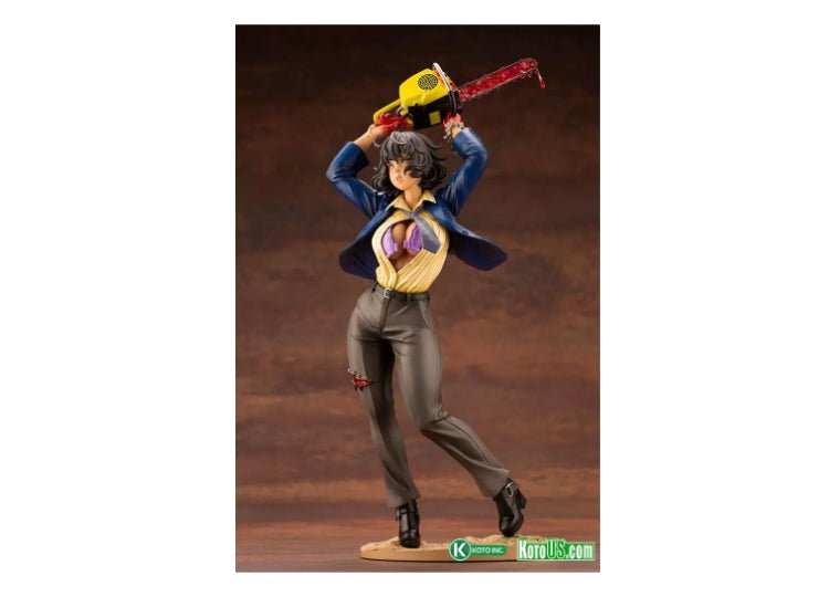 The Texas Chainsaw Massacre Leatherface Chainsaw Dance Bishoujo Statue - JP's Horror