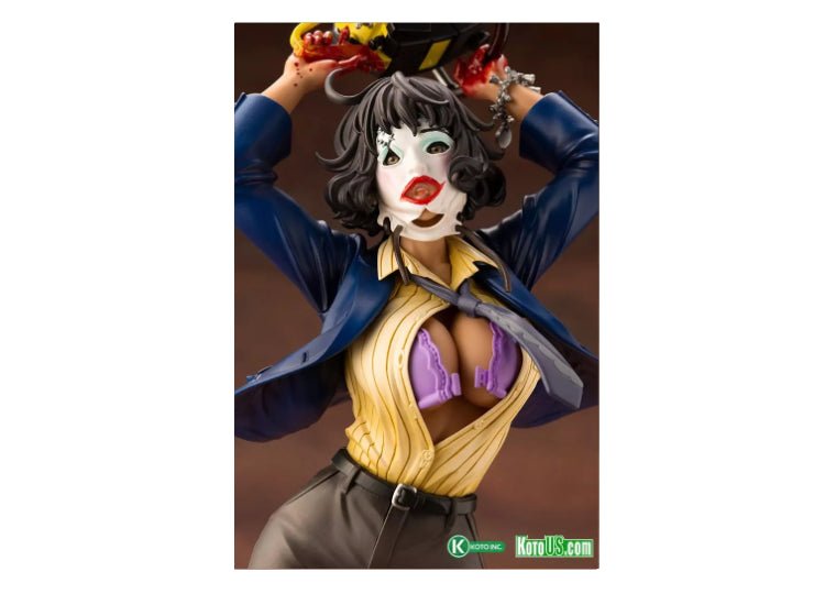 The Texas Chainsaw Massacre Leatherface Chainsaw Dance Bishoujo Statue - JP's Horror