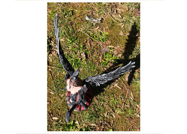 Trainer of Crow Fairy Statue - JP's Horror