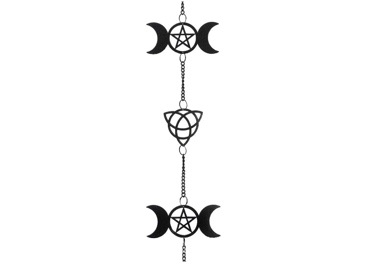 Triple Moon Hanging Chime - JP's Horror